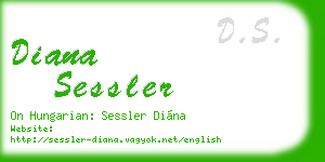diana sessler business card